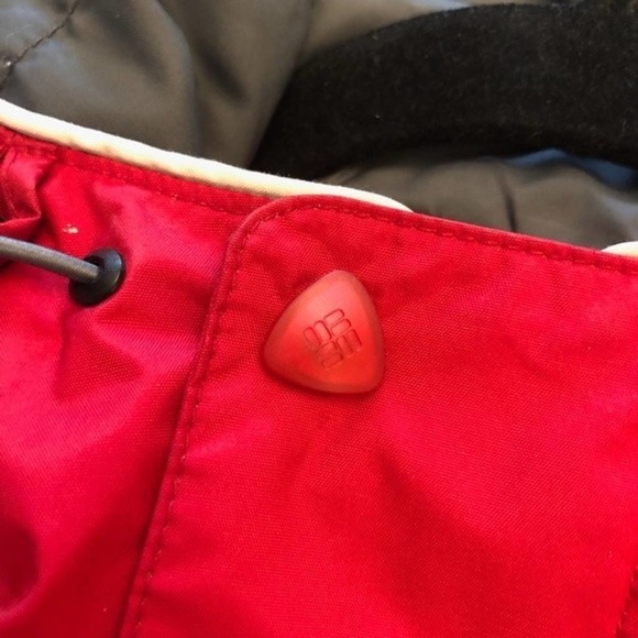 EUC MENS Columbia Vertex Winter Jacket Red/Gray. Size Large. - Picture 5 of 7